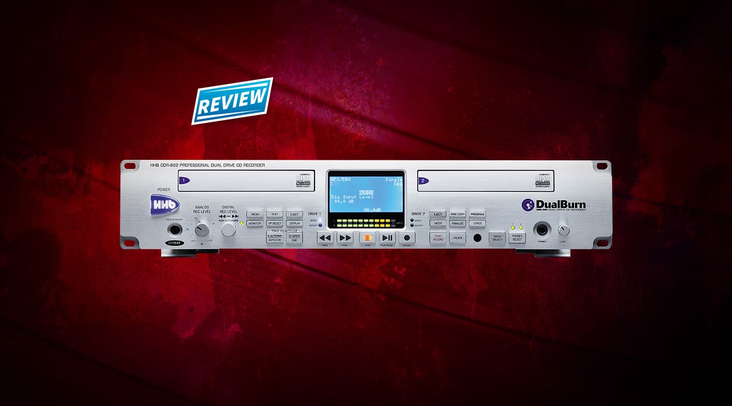 Review: HHB CDR882 — AudioTechnology