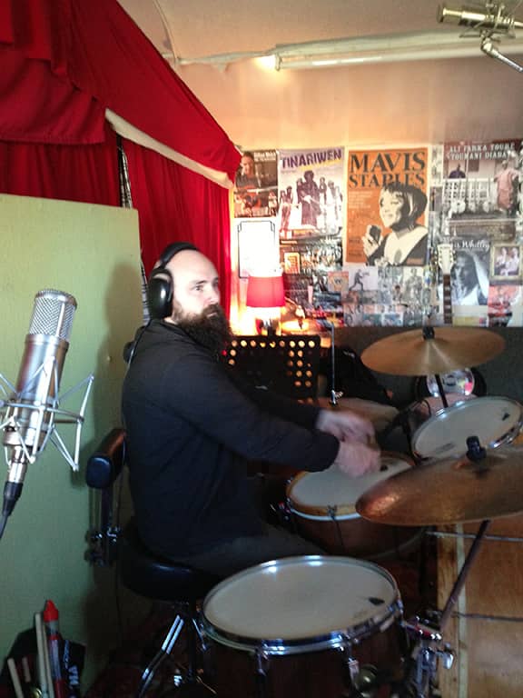 Danny-Recording-On-Drums-pichi