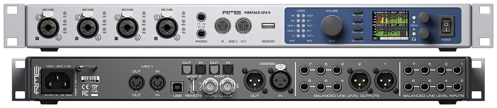 Review: RME Fireface UFX II & UFX+ — AudioTechnology
