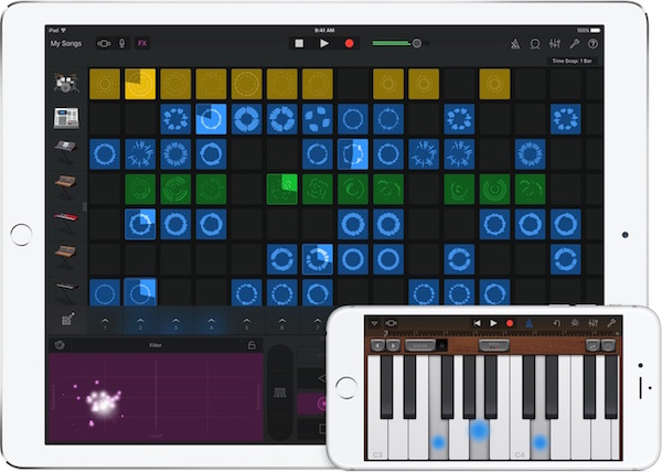 apple garageband 2.1 ios