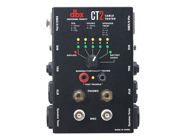 dbx ct2 cable tester