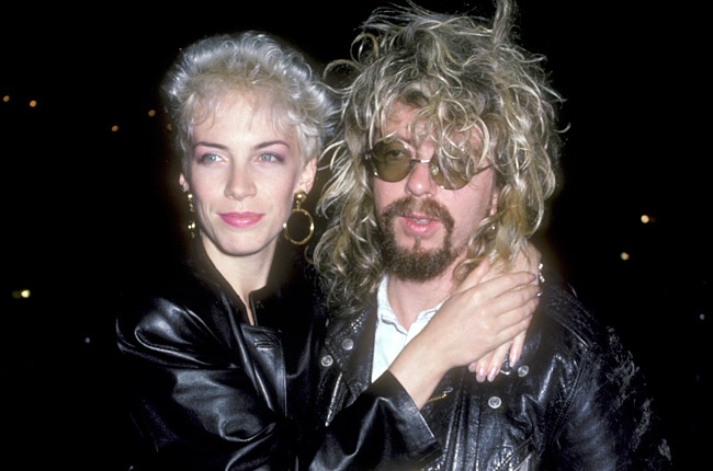  Back in the day, with Annie Lennox as the Eurythmics. 