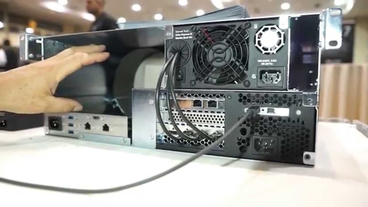 xMac shot from NAB showing the Mac Pro's enclosure (without Mac) (image: FCPdotCO)