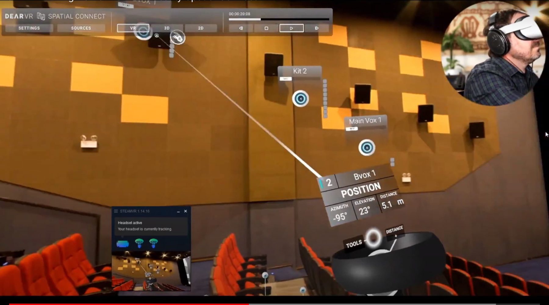 SAE Teaching Immersive Mixing In VR