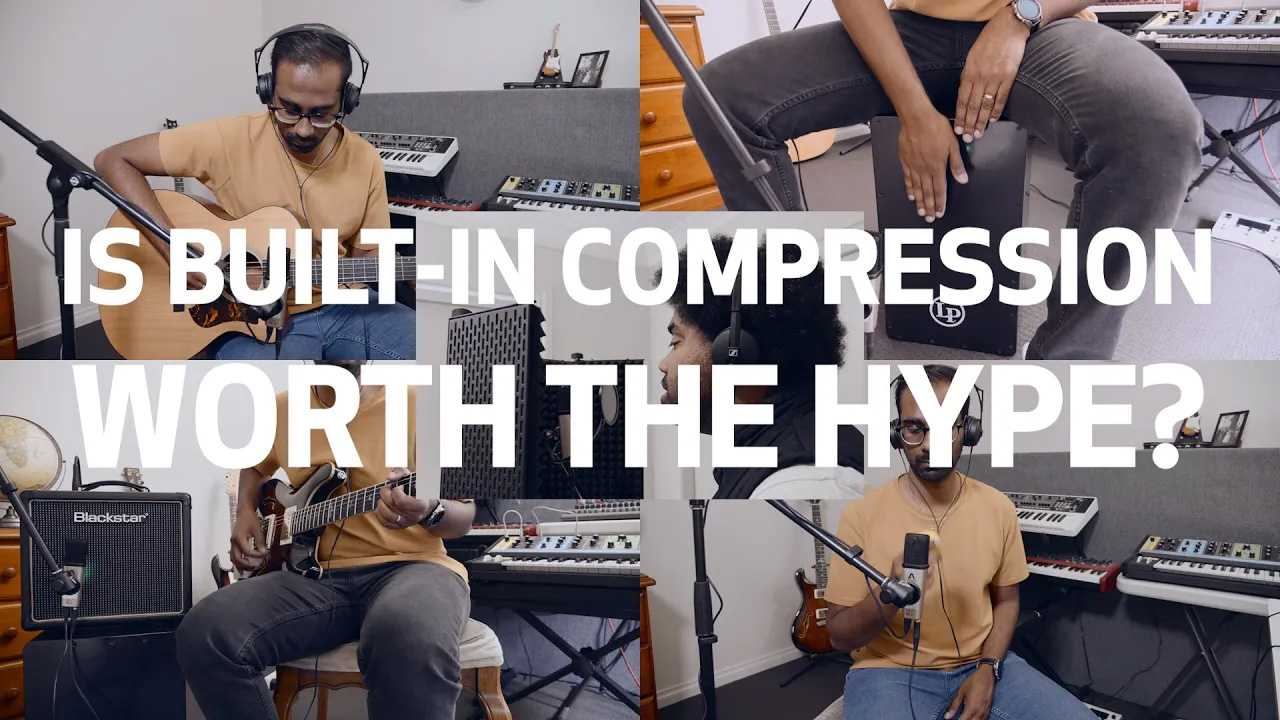 Apogee HypeMic: Built-In Compressor Tests & Comparison