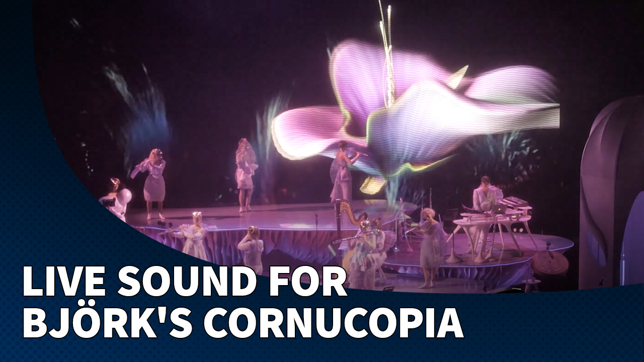 d&b Soundscape at Björk's Cornucopia Show, Perth Festival